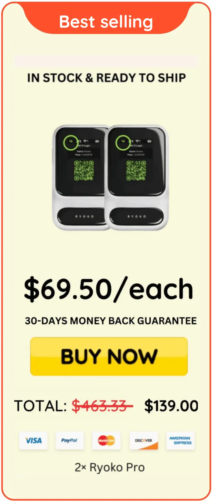 Ryoko router offer price
